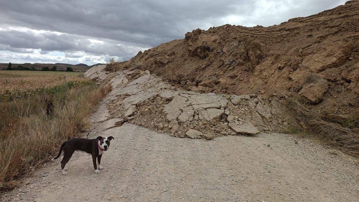 Desprendimiento de tierras