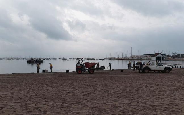 Playa de San Pedro del Pinatar. Playa de San Pedro del Pinatar.