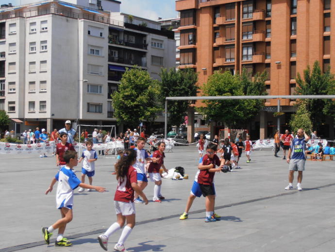 Deporte en la calle.