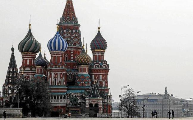 Catedral de San Basilio, en la Plaza Roja de Moscú. Foto: Archivo