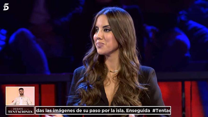 Laura ayer en 'El debate de las tentaciones'