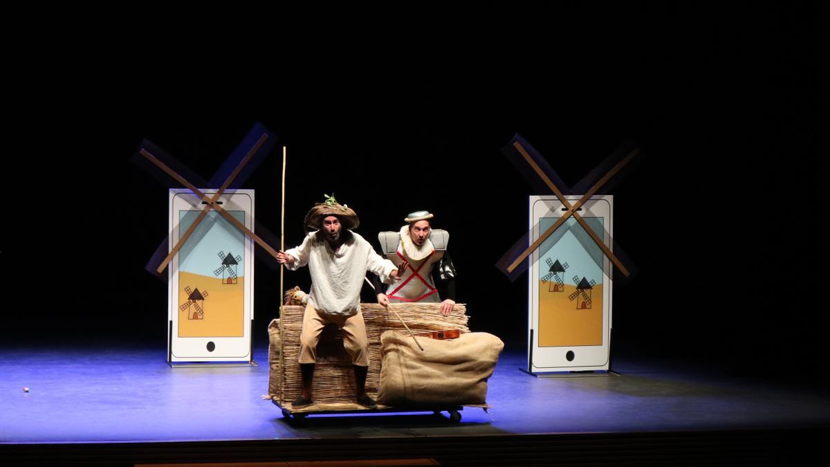 Otra de las escenas del espectáculo.