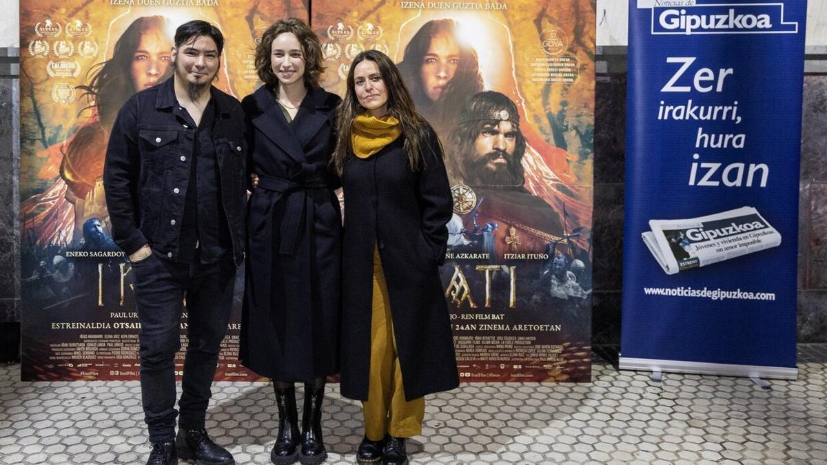 Preestreno de la película 'Irati' en Donostia