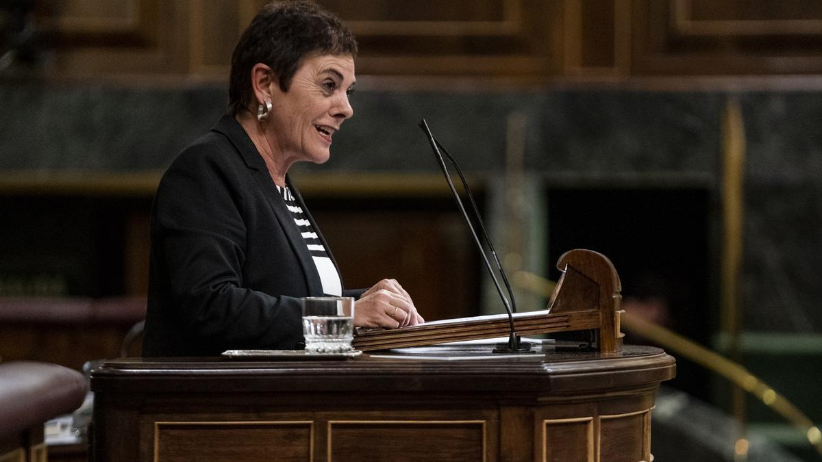 La portavoz de EH Bildu en el Congreso, Mertxe Aizpurua.
