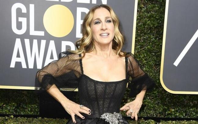 Sarah Jessica Parker en los premios Globos de Oro.