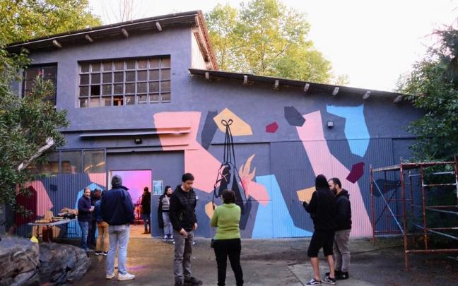 La antigua Zapatillera de Elbete, convertida en lugar de encuentro para los músicos.