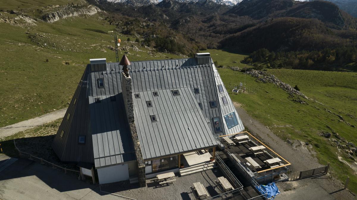 El Refugio de Belagua, en una imagen tomada el pasado martes.