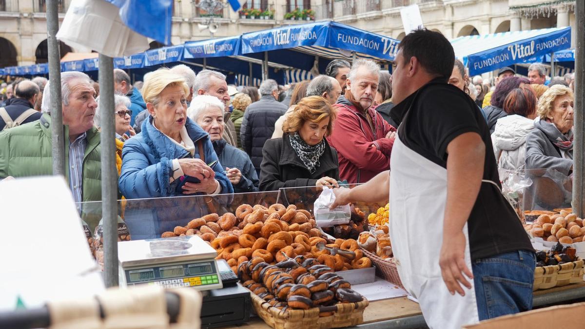 El Mercado de Navidad de Vitoria, en imágenes