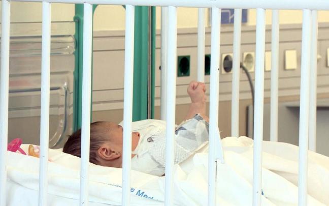 Un peque&ntilde;o hospitalizado