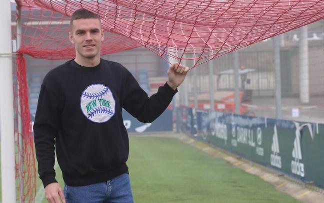 Diego Moreno, posando en las instalaciones de Tajonar.