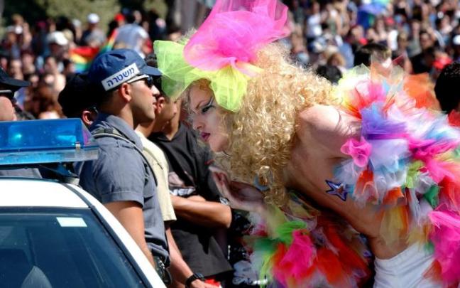 Manifestación del Orgullo Gay en Tel Aviv. Manifestación del Orgullo Gay en Tel Aviv.
