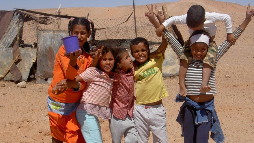 Menores saharauis en los campamentos de Tinduf