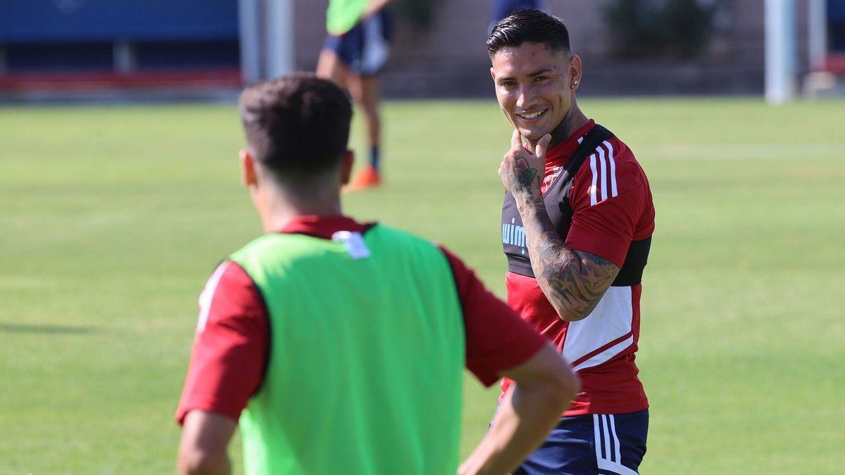 Chimy Ávila, sonriente en Tajonar.