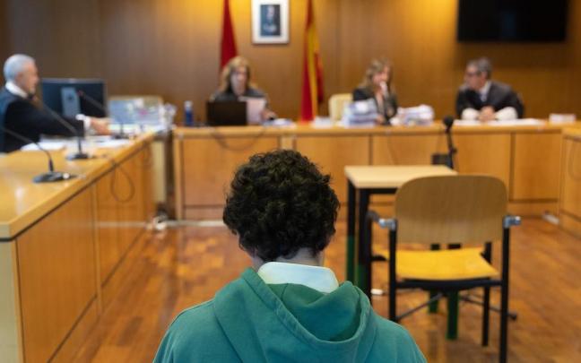 El Pequeño Nicolás durante el juicio.