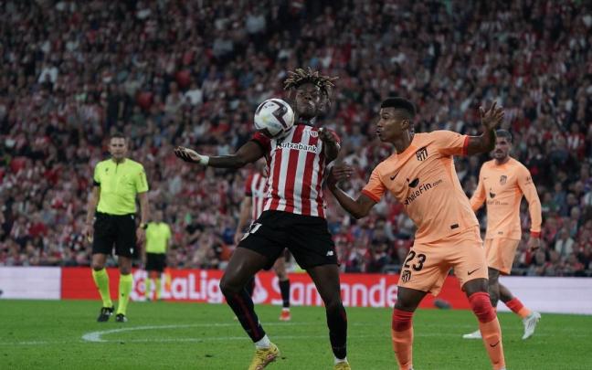 Partido en sAn Mam&eacute;s ante el Atl&eacute;tico de Madrid