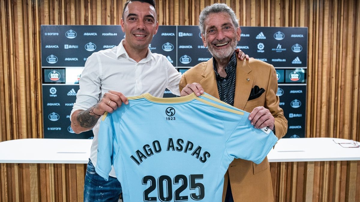 Aspas renueva con el Celta hasta 2025