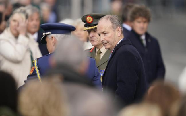 El ministro de Exteriores y Defensa irlandés, Micheál Martin.