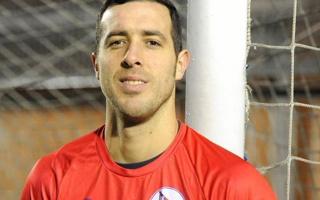 Urko Vera, jugador del Santutxu.