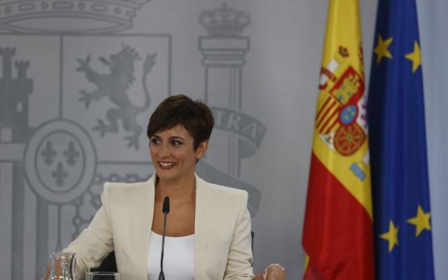 La ministra de Política Territorial y portavoz del Gobierno, Isabel Rodríguez. La ministra de Política Territorial y portavoz del Gobierno, Isabel Rodríguez.