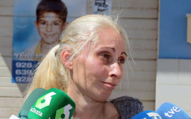 La madre de Yéremi Vargas, en una imagen de archivo. La madre de Yéremi Vargas, en una imagen de archivo.