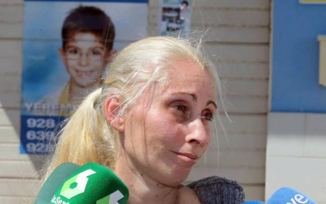 La madre de Yeremi Vargas, en una imagen de archivo. La madre de Yeremi Vargas, en una imagen de archivo.