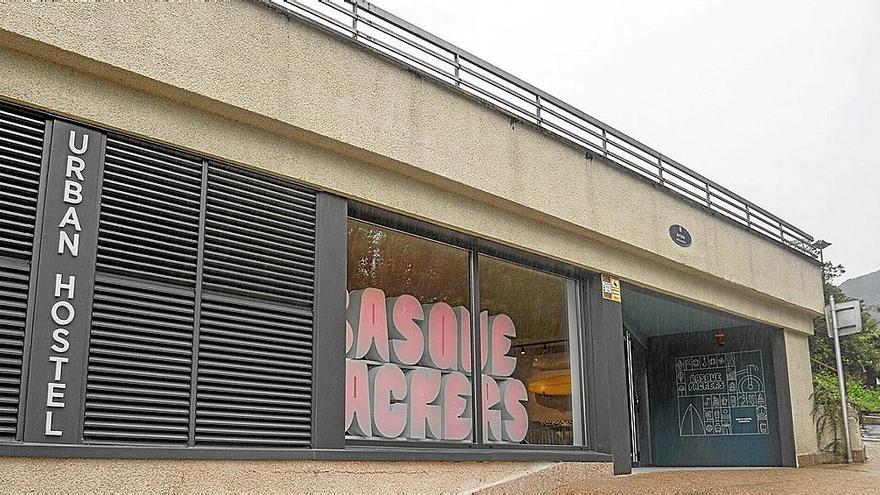 Local destinado a albergue en el paseo de Arriola, que no se ha llegado a usar tras anularse la licencia de obra.