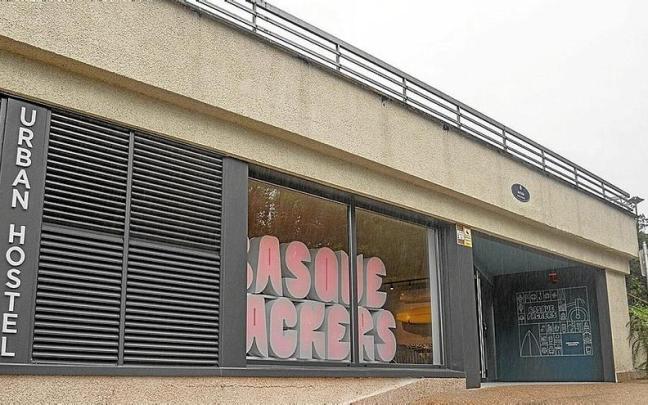 Local destinado a albergue en el paseo de Arriola, que no se ha llegado a usar tras anularse la licencia de obra.