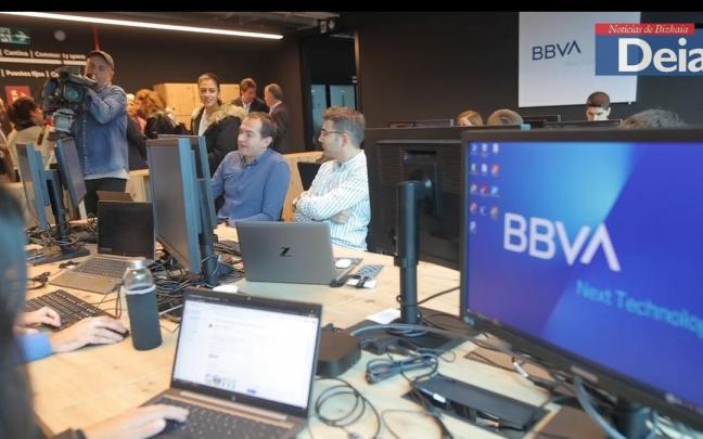 BBVA inaugura un centro tecnológico en la Torre Bizkaia BBVA inaugura un centro tecnológico en la Torre Bizkaia