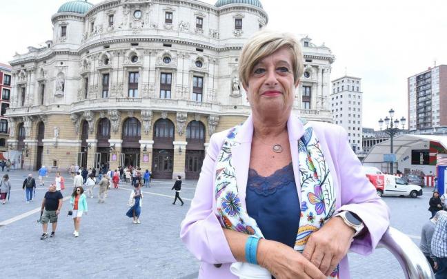 Itziar Urtasun, concejala de Fiestas del Ayuntamiento de Bilbao.