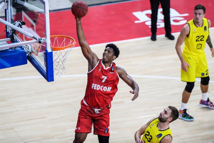 Damien Inglis, en un partido con el Mónaco.