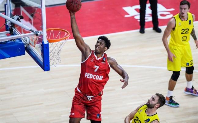 Damien Inglis, en un partido con el Mónaco. Damien Inglis, en un partido con el Mónaco.
