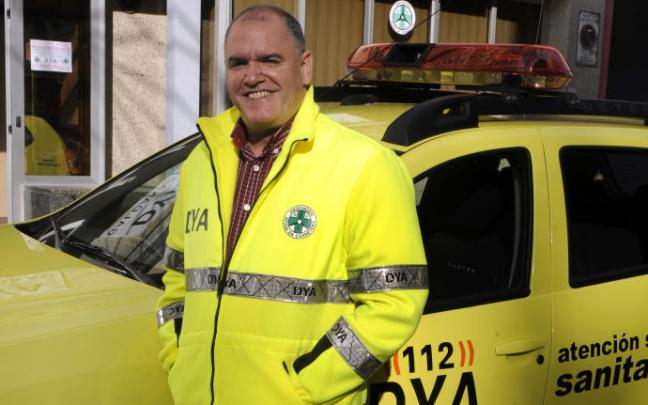 Imagen de archivo de Fernando Izagirre durante su etapa como presidente de la DYA.