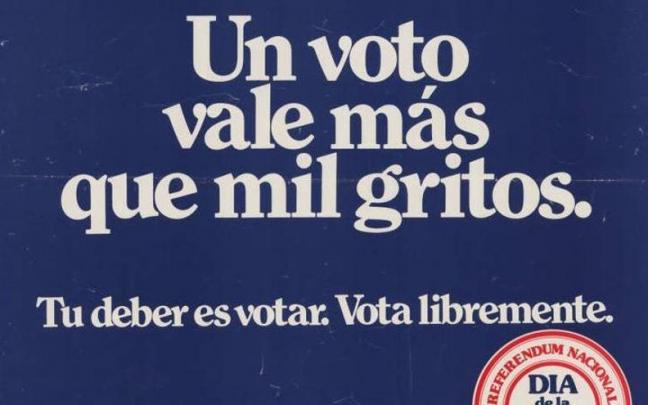 Anuncio promocionando el refer&eacute;ndum de diciembre de 1978.
