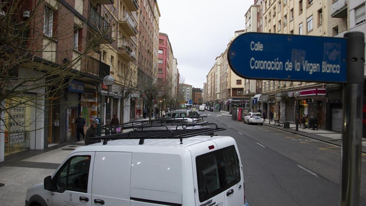 Calle Coronación de Vitoria