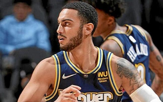 Howard, durante un partido con los Denver Nuggets. Howard, durante un partido con los Denver Nuggets.