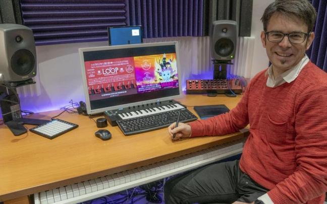 Joseba Beristain, autor de la banda sonora de la película 'Unicorn Wars' y nominado a mejor canción.