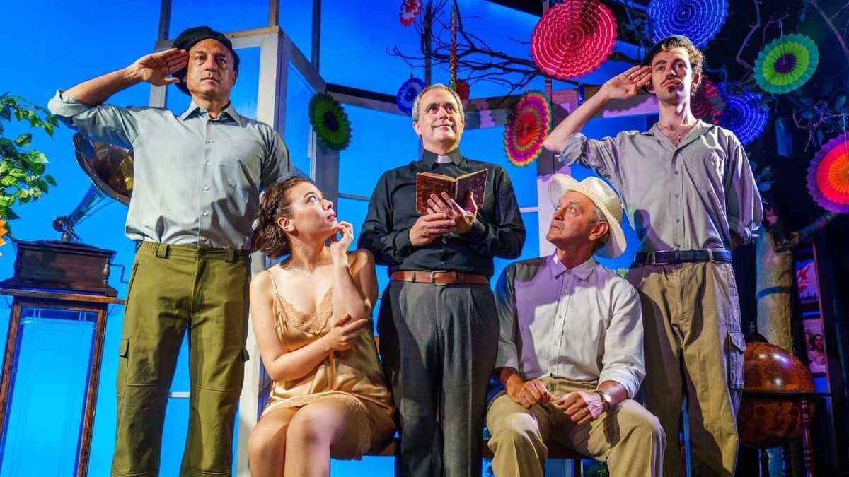 Parte del reparto con el que Ortzai va a ofrecer su visión del ‘Tartufo’ de Molière