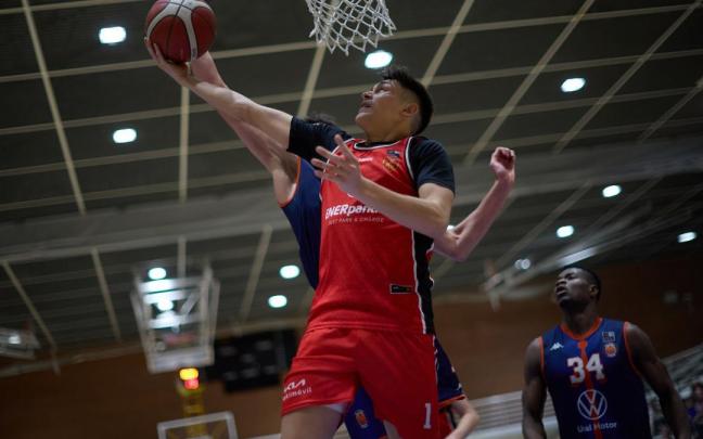 Ezequiel Herrera, de Enerparking Basket Navarra Ezequiel Herrera, de Enerparking Basket Navarra