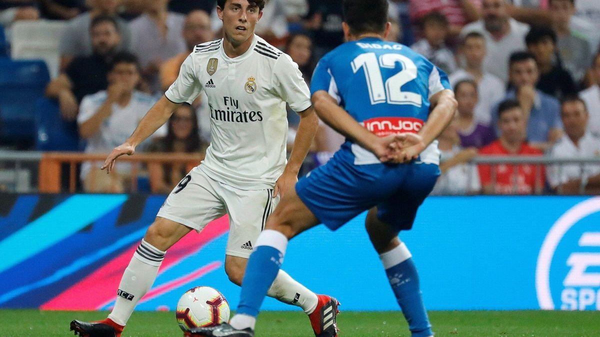 El defensa del Real Madrid, Álvaro Odriozola.