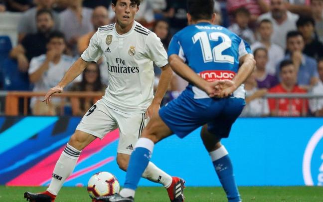 El defensa del Real Madrid, Álvaro Odriozola.