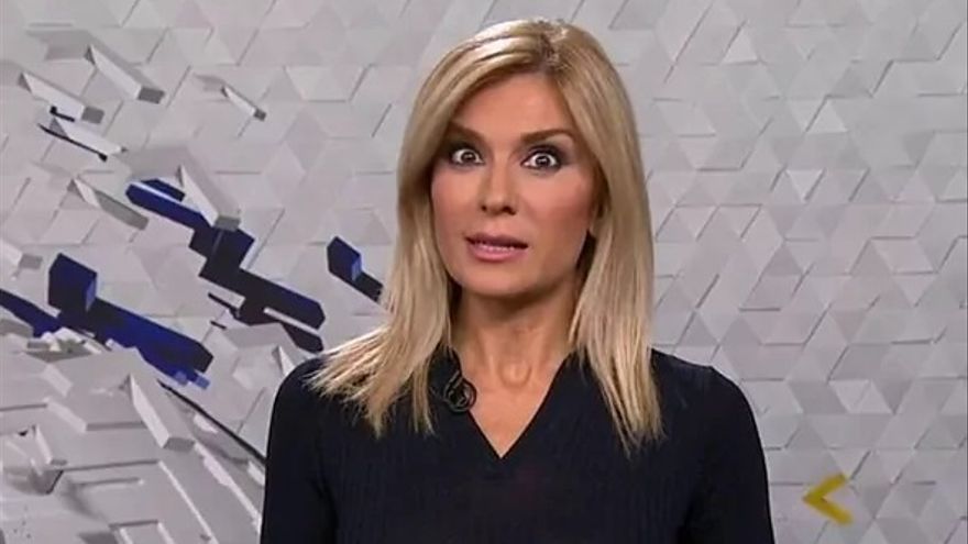 Sandra Golpe, presentadora del informativo de Antena 3.