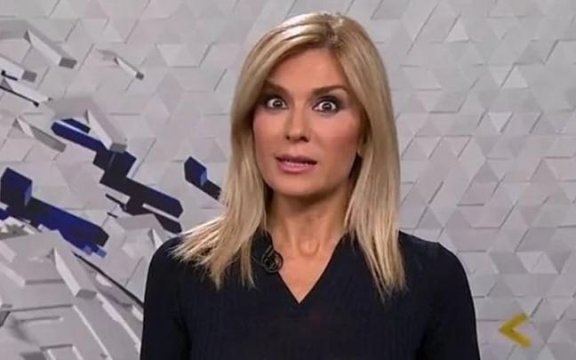 Sandra Golpe, presentadora del informativo de Antena 3. Sandra Golpe, presentadora del informativo de Antena 3.