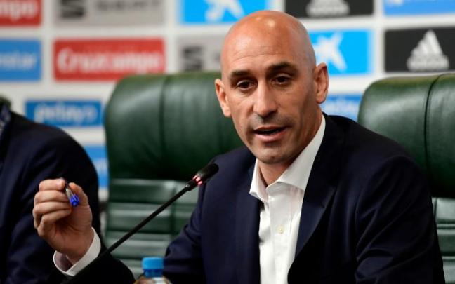 Luis Rubiales, presidente de la RFEF. Luis Rubiales, presidente de la RFEF.