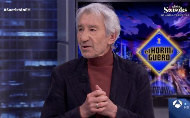 José Sacristán presenta '13 Exorcismos' en 'El Hormiguero'.