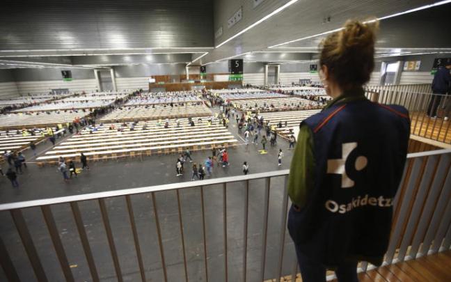 Participantes en la OPE de Osakidetza en 2018.