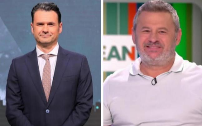 Iñaki López y Miki Nadal, en La Sexta. Iñaki López y Miki Nadal, en La Sexta.