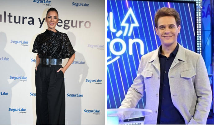 La nueva pareja surgida de Tele5, Patricia Pardo y Christian Gálvez.