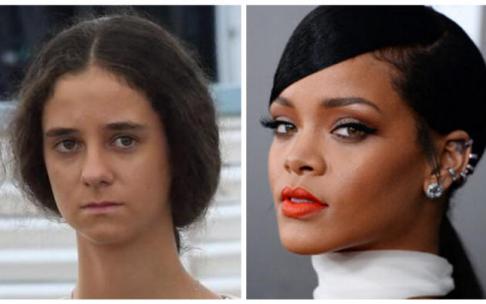 Victoria Federica y Rihanna. Victoria Federica y Rihanna.