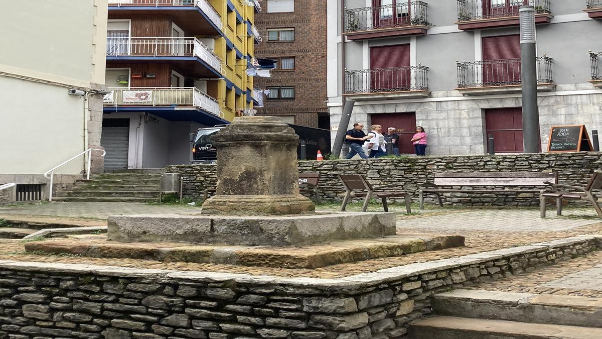 Inmediaciones de donde se ubicaba la cruz de Kurtzio.