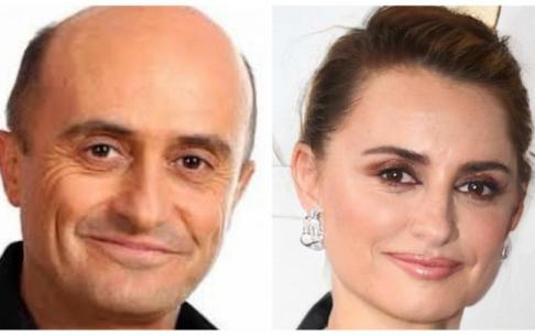 Pepe Viyuela y Penélope Cruz. Pepe Viyuela y Penélope Cruz.